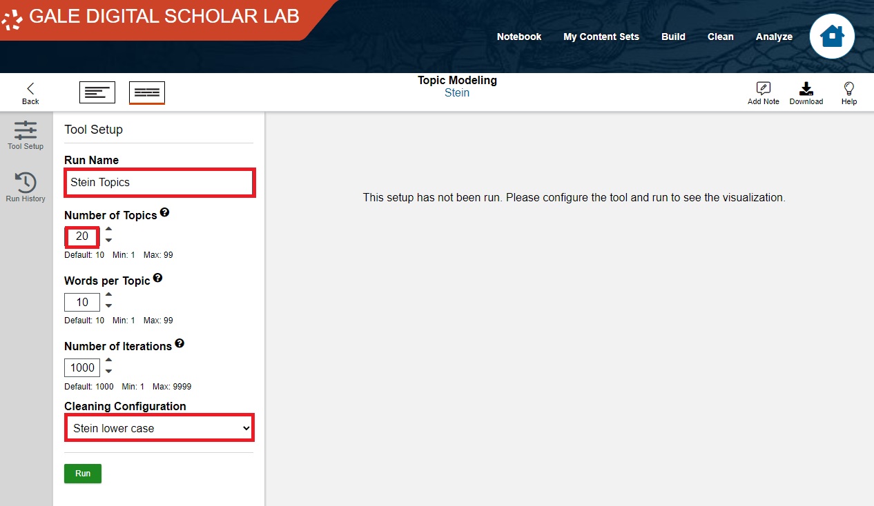 Topic Modeling | Text Analysis Fundamentals with the Digital Scholar Lab