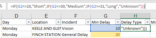 Updating formula to enable a tertiary colour in the formatting