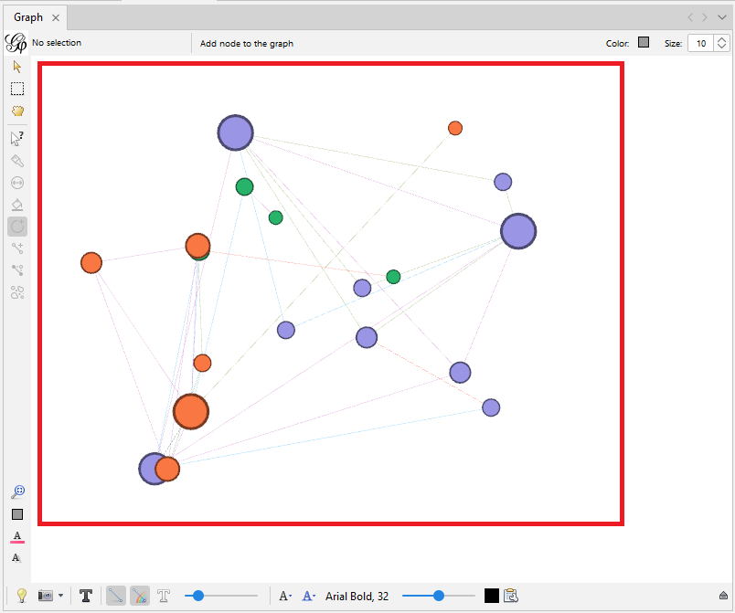 The 'Apply' button at the bottom of the 'Appearance' pane is highlighted. The resulting graph is also displayed.