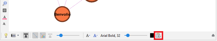 The 'Attributes' tool located at the bottom of Graph pane, highlighted.