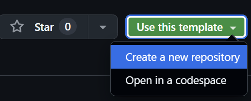 Use this template button location