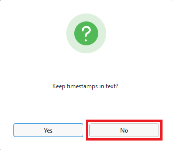 No highlighted