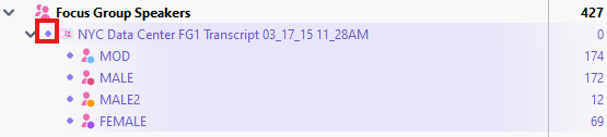 Activate document button highlighted next to NYC Data Center FG1 Transcript