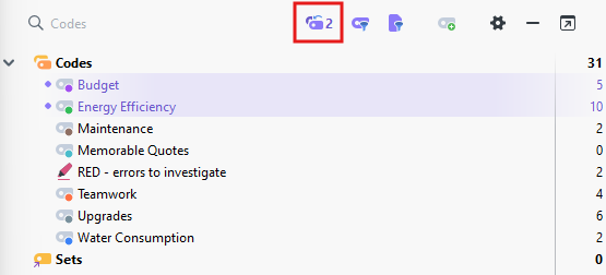 Reset Activations icon highlighted