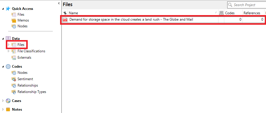The web article NCapture as a PDF in the NVivo files folder.