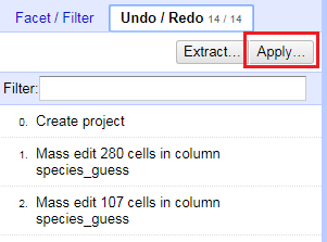 Location of Apply button