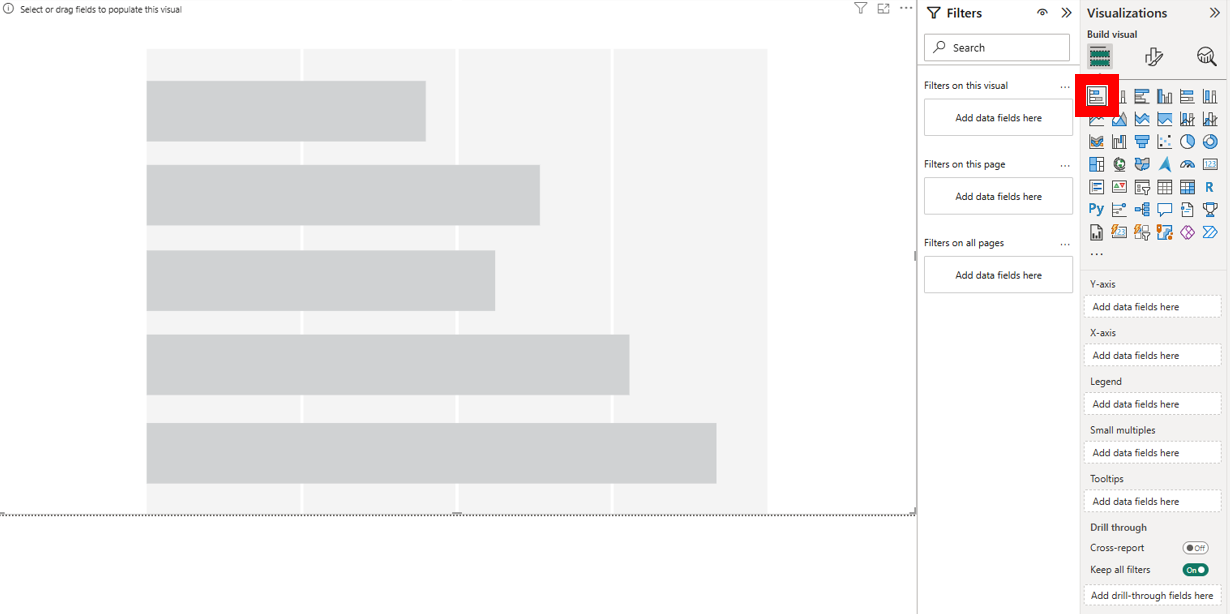 Adding a Bar Chart and resizing