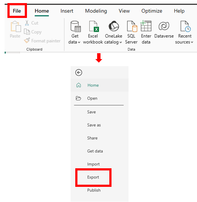 Exporting your visualizations as a PDF