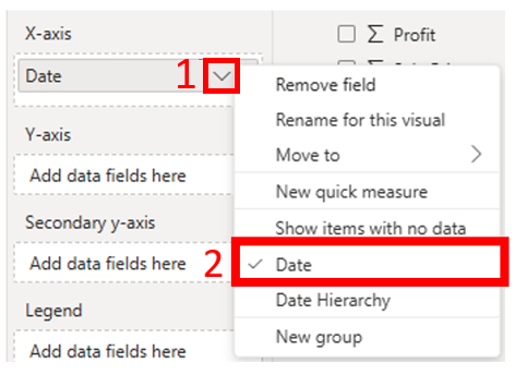 Opting for Date instead of Date Hierarchy