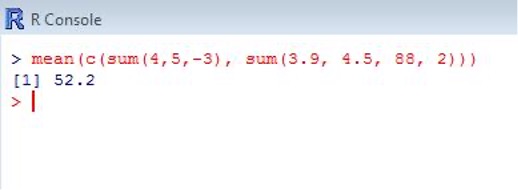 Getting Started with R and RStudio - 10 R mean()