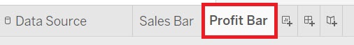 Image displaying the new added tab titled "Profit Bar".