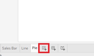 The New Worksheet icon at the bottom left is outlined with a red box